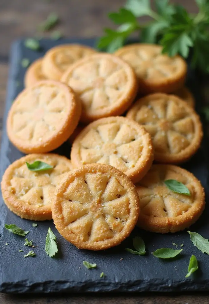 26 Snack Crackers Recipes No Bake and Simple 15 26 Snack Crackers Recipes No Bake and Simple - 3. Herb-Infused Rice Crackers