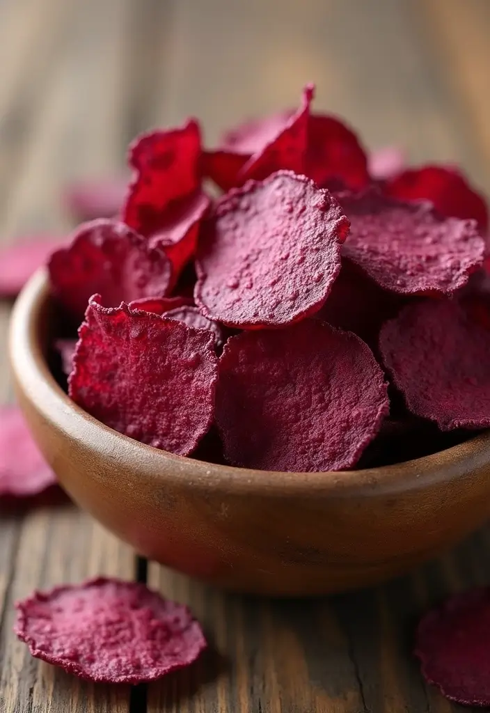 27 Air Fryer Snack Recipes for Fast and Crispy Bites 74 27 Air Fryer Snack Recipes for Fast and Crispy Bites - 12. Air Fryer Beet Chips