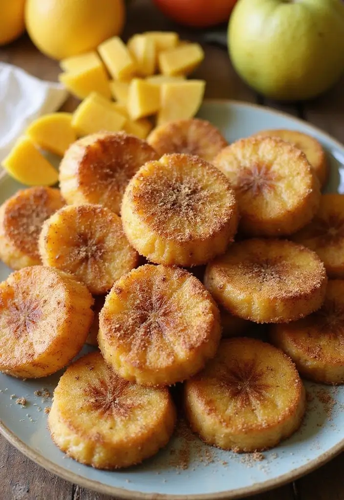 27 Air Fryer Snack Recipes for Fast and Crispy Bites 88 27 Air Fryer Snack Recipes for Fast and Crispy Bites - 14. Air Fryer Cinnamon Sugar Plantains
