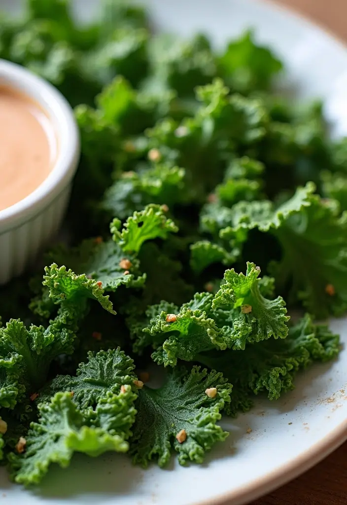 27 Air Fryer Snack Recipes for Fast and Crispy Bites 95 27 Air Fryer Snack Recipes for Fast and Crispy Bites - 15. Air Fryer Spicy Kale Chips