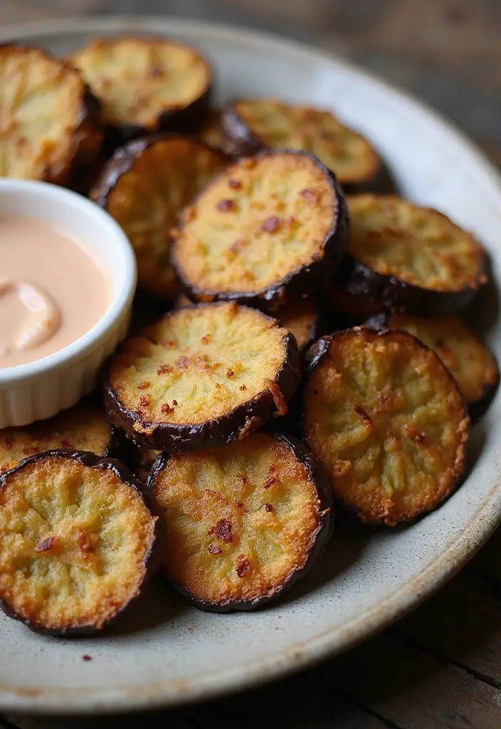 27 Air Fryer Snack Recipes for Fast and Crispy Bites 128 27 Air Fryer Snack Recipes for Fast and Crispy Bites - 20. Air Fryer Eggplant Fries