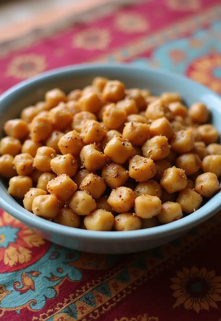 27 Air Fryer Snack Recipes for Fast and Crispy Bites 15 27 Air Fryer Snack Recipes for Fast and Crispy Bites - 3. Air Fryer Chickpeas