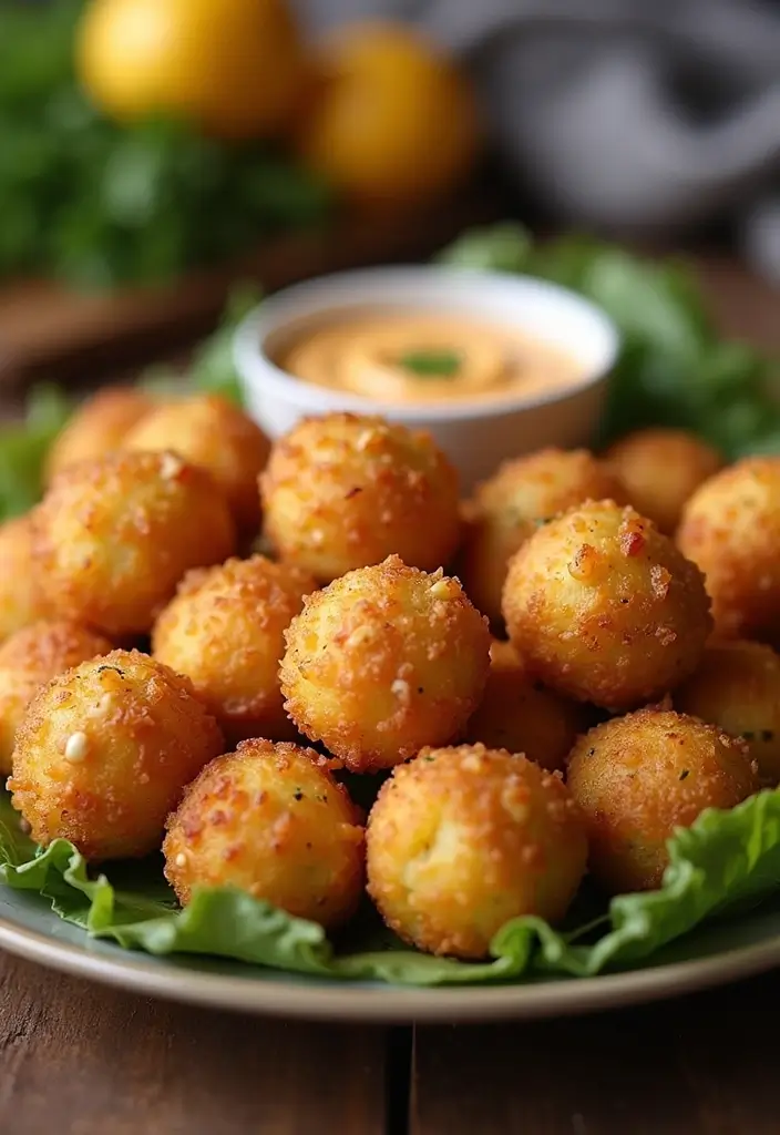 27 Air Fryer Snack Recipes for Fast and Crispy Bites 55 27 Air Fryer Snack Recipes for Fast and Crispy Bites - 9. Air Fryer Cheesy Potato Balls