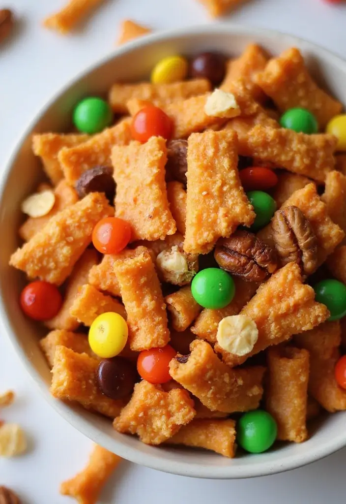 27 Bugles Snack Mix Recipes for Sweet and Savory Bites 8 27 Bugles Snack Mix Recipes for Sweet and Savory Bites - 2. Sweet and Spicy Bugles Snack Mix