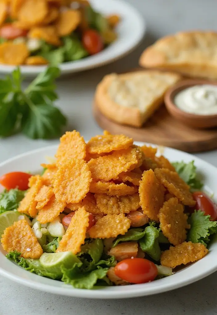 27 Bugles Snack Mix Recipes for Sweet and Savory Bites 139 27 Bugles Snack Mix Recipes for Sweet and Savory Bites - 21. Bugles Crunchy Salad Topping