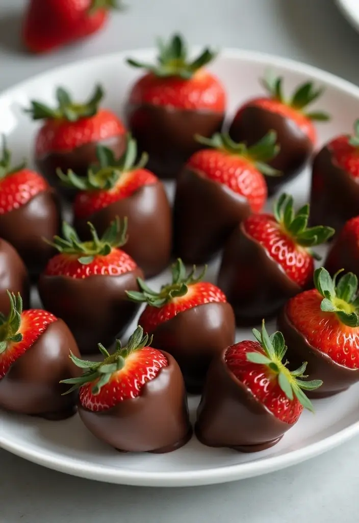 27 Easy After School Snack Recipes Kids Will Love 121 27 Easy After School Snack Recipes Kids Will Love - 19. Chocolate-Dipped Strawberries