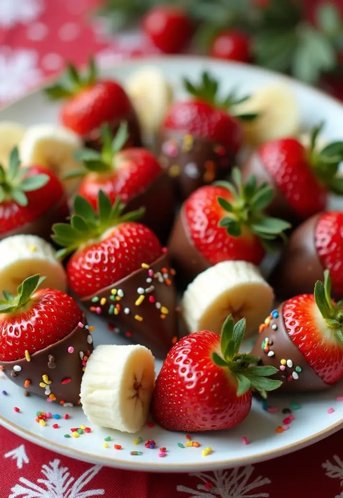 27 Fruit Snack Recipes for Kids That Are Sweet and Nutritious - 12. Chocolate-Dipped Fruit