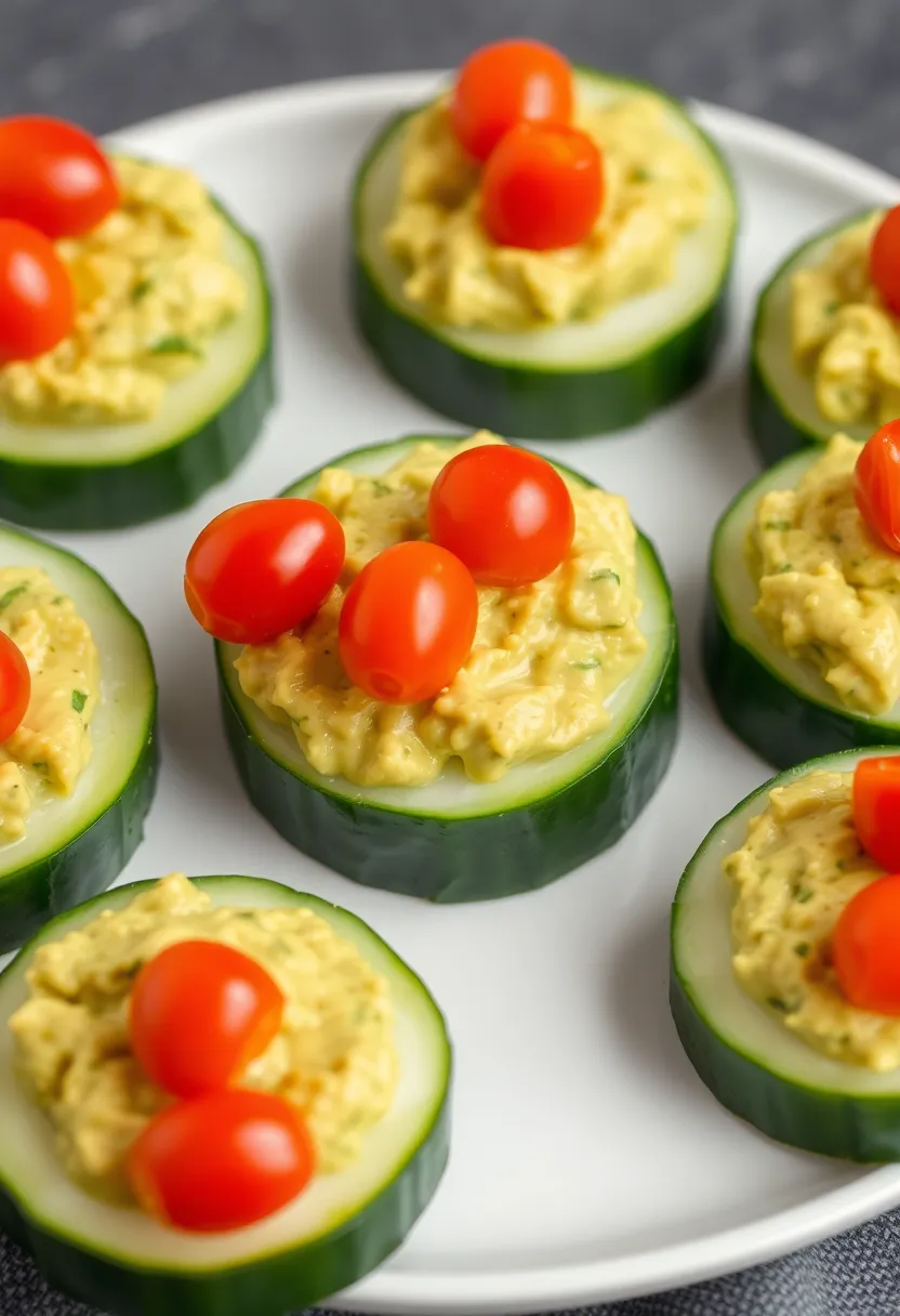 27 Gluten Free Dairy Free Snack Recipes That Taste Delicious 147 27 Gluten Free Dairy Free Snack Recipes That Taste Delicious - 23. Cucumber and Guacamole Bites