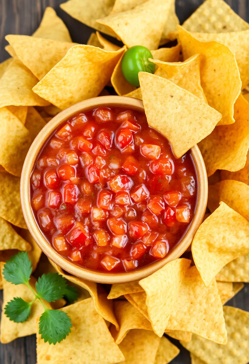 27 Gluten Free Dairy Free Snack Recipes That Taste Delicious 161 27 Gluten Free Dairy Free Snack Recipes That Taste Delicious - 25. Homemade Salsa with Tortilla Chips