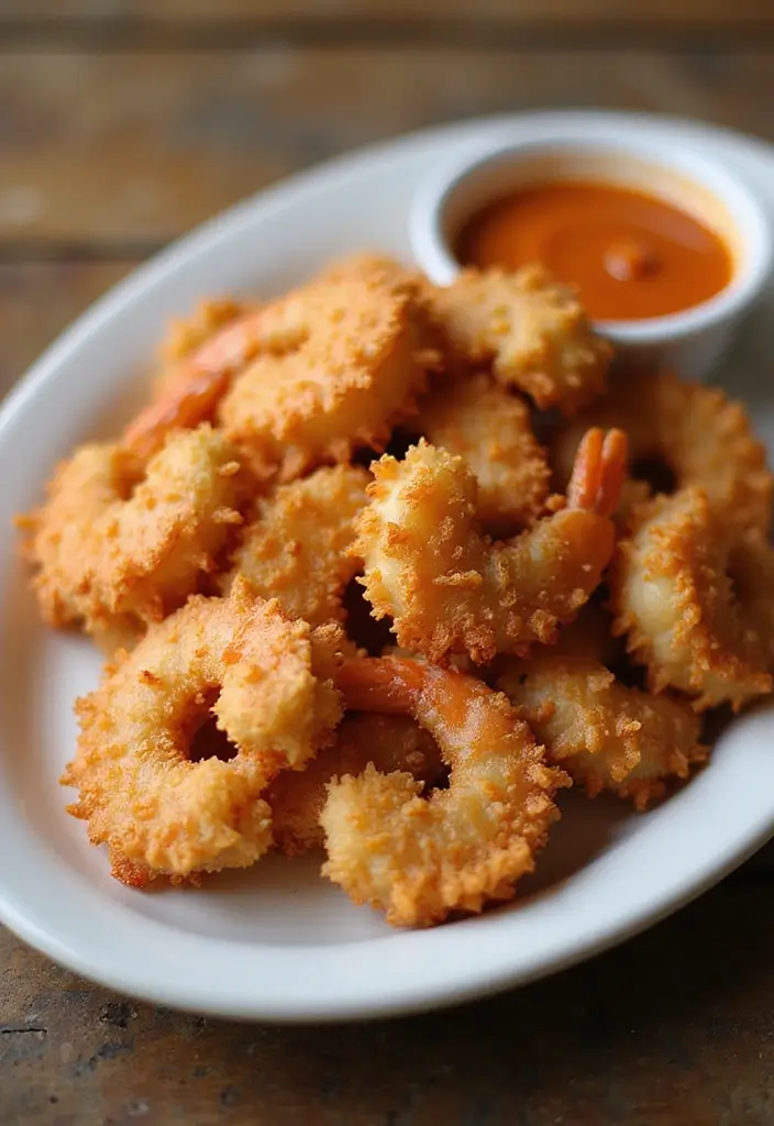 27 Gluten Free Salty Snack Recipes for Every Craving 97 27 Gluten Free Salty Snack Recipes for Every Craving - 15. Crispy Coconut Shrimp
