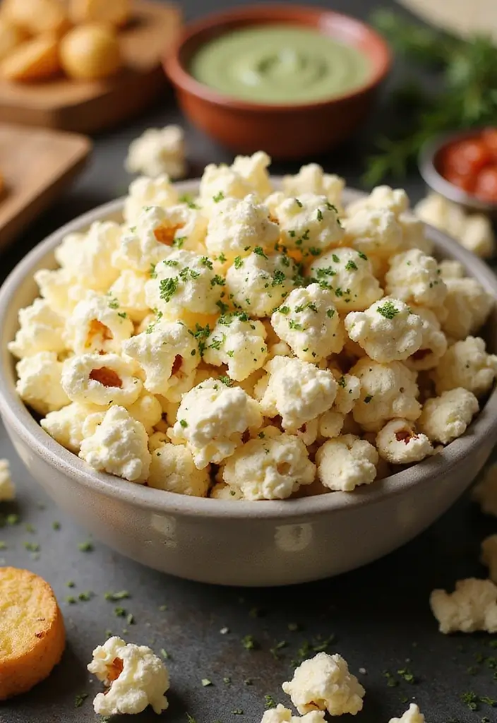 27 Gluten Free Salty Snack Recipes for Every Craving 123 27 Gluten Free Salty Snack Recipes for Every Craving - 19. Garlic Parmesan Popcorn
