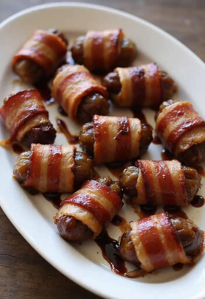 27 Gluten Free Salty Snack Recipes for Every Craving 144 27 Gluten Free Salty Snack Recipes for Every Craving - 22. Savory Bacon-Wrapped Dates