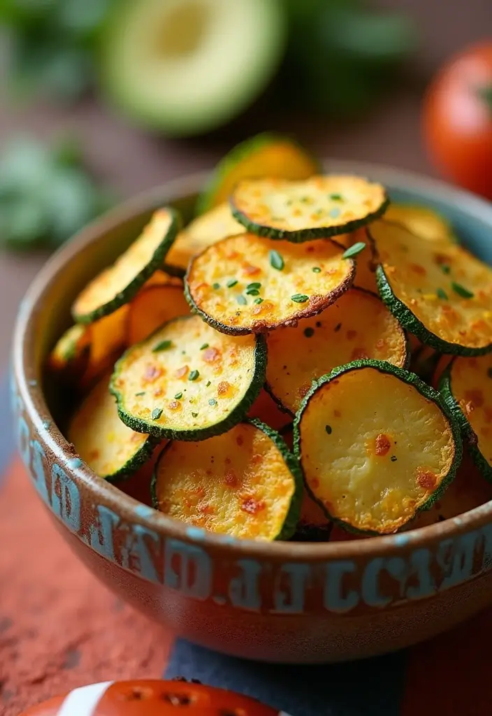 27 Gluten Free Salty Snack Recipes for Every Craving 22 27 Gluten Free Salty Snack Recipes for Every Craving - 4. Zucchini Chips