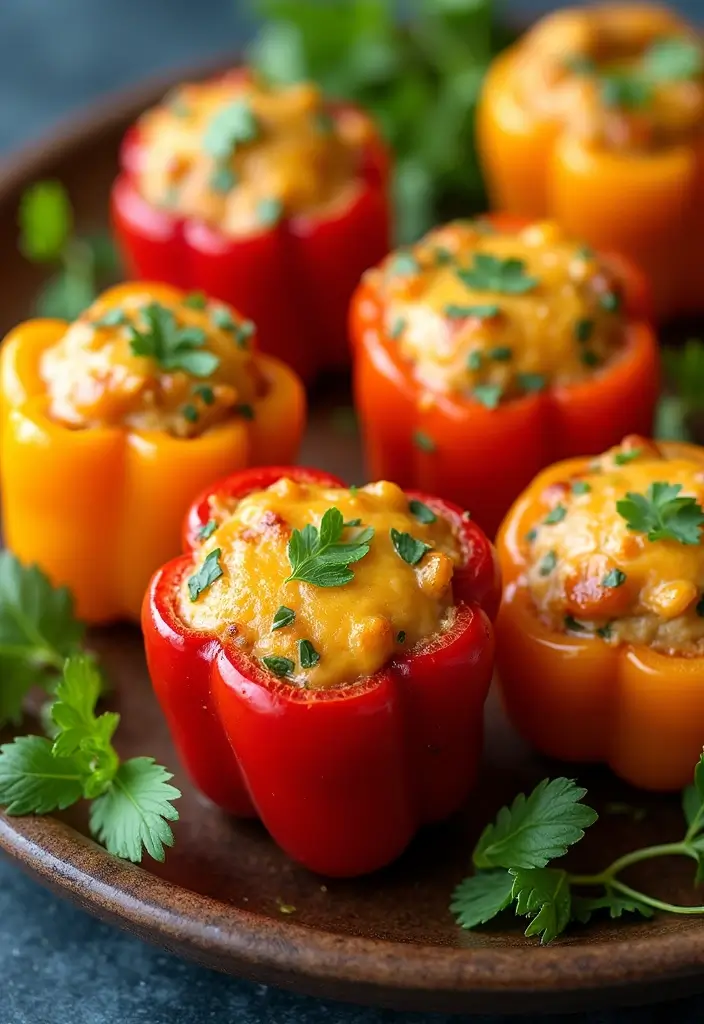 27 Gluten Free Salty Snack Recipes for Every Craving 29 27 Gluten Free Salty Snack Recipes for Every Craving - 5. Cheese Stuffed Mini Peppers