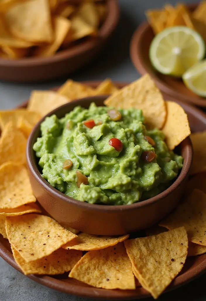 27 Gluten Free Salty Snack Recipes for Every Craving 36 27 Gluten Free Salty Snack Recipes for Every Craving - 6. Guacamole and Plantain Chips