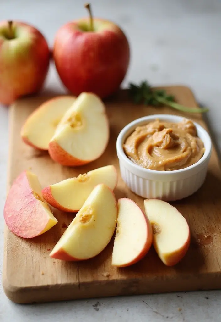 27 Quick Snack Recipes: Healthy and Delicious Plant-Based Bites 34 27 Quick Snack Recipes: Healthy and Delicious Plant-Based Bites - 6. Almond Butter Apple Slices