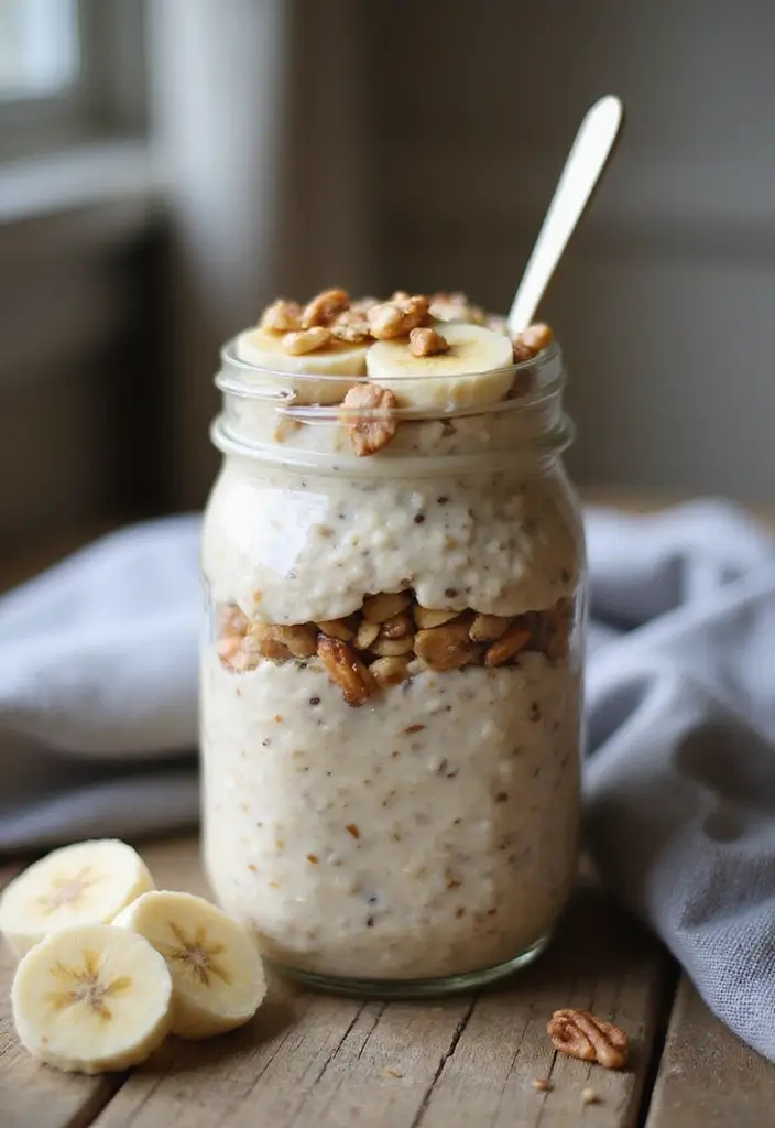 27 Quick and Easy Late Night Snack Recipes to Curb Cravings 64 27 Quick and Easy Late Night Snack Recipes to Curb Cravings - 10. Overnight Oats
