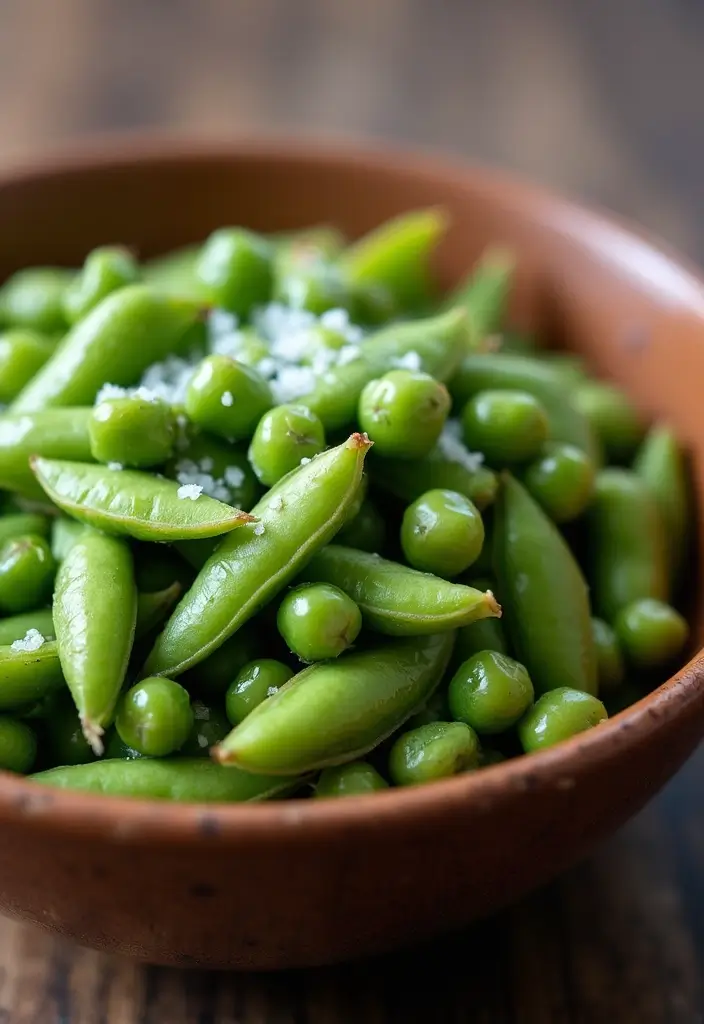 27 Quick and Easy Late Night Snack Recipes to Curb Cravings 99 27 Quick and Easy Late Night Snack Recipes to Curb Cravings - 15. Edamame with Sea Salt