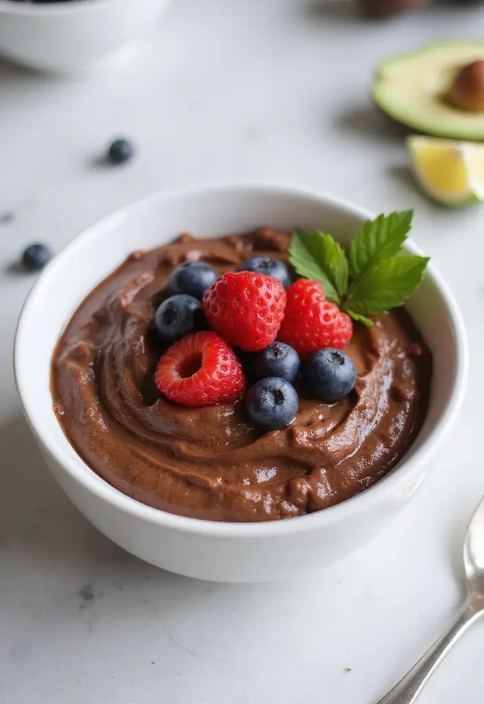 27 Quick and Easy Late Night Snack Recipes to Curb Cravings 179 27 Quick and Easy Late Night Snack Recipes to Curb Cravings - 27. Chocolate Avocado Mousse