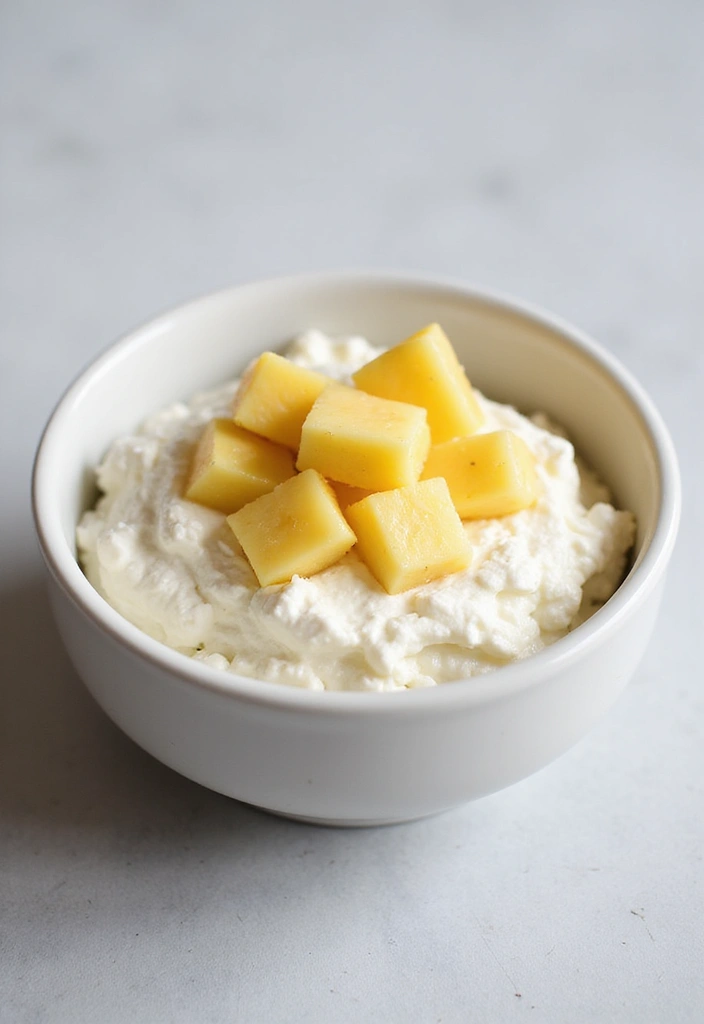 27 Quick and Easy Late Night Snack Recipes to Curb Cravings 36 27 Quick and Easy Late Night Snack Recipes to Curb Cravings - 6. Cottage Cheese with Pineapple