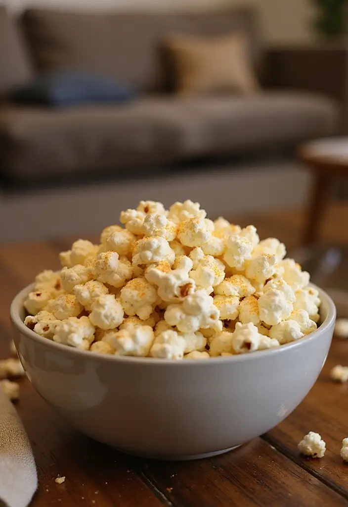 27 Quick and Easy Late Night Snack Recipes to Curb Cravings 50 27 Quick and Easy Late Night Snack Recipes to Curb Cravings - 8. Popcorn with Nutritional Yeast