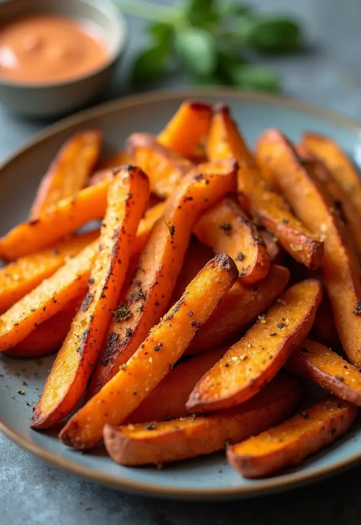 27 Quick and Easy Late Night Snack Recipes to Curb Cravings 57 27 Quick and Easy Late Night Snack Recipes to Curb Cravings - 9. Sweet Potato Fries