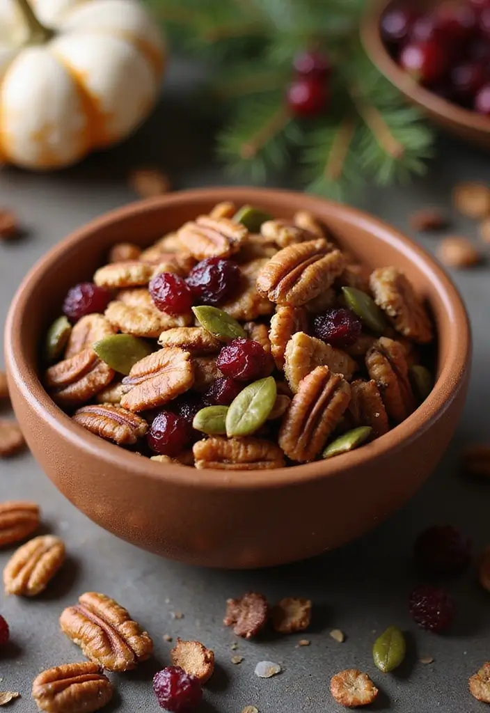27 Sweet and Salty Christmas Snack Mix Recipes Everyone Loves 74 27 Sweet and Salty Christmas Snack Mix Recipes Everyone Loves - 12. Maple Pecan Snack Mix