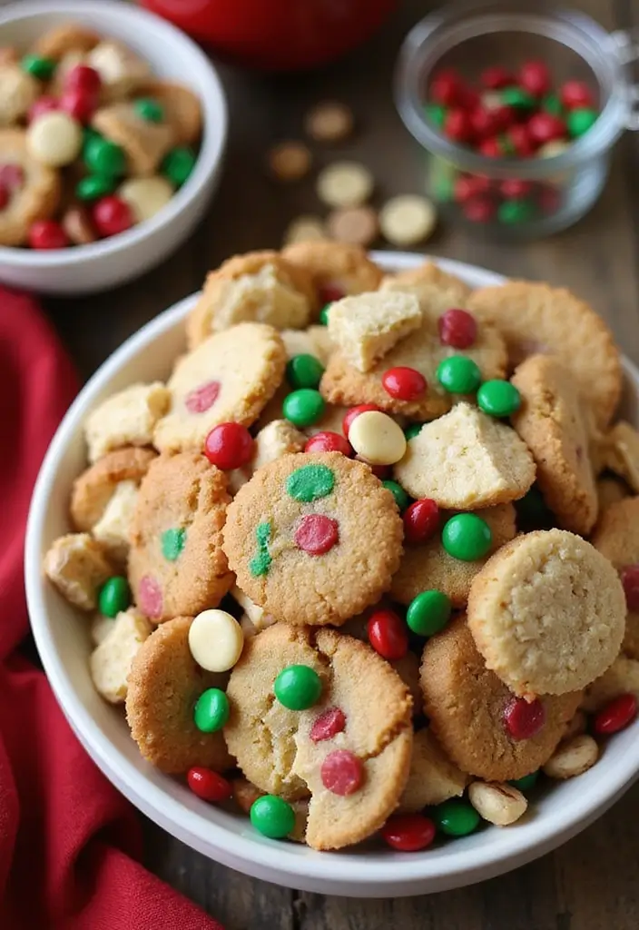 27 Sweet and Salty Christmas Snack Mix Recipes Everyone Loves 128 27 Sweet and Salty Christmas Snack Mix Recipes Everyone Loves - 20. Holiday Cookie Snack Mix