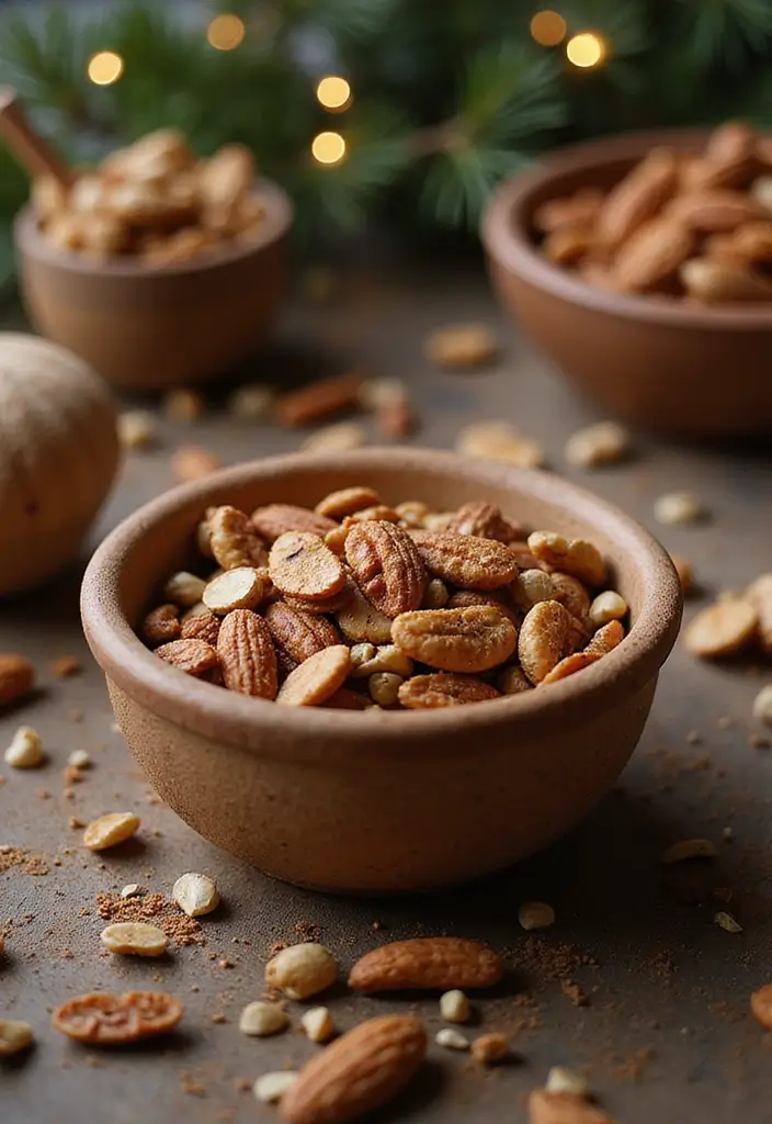 27 Sweet and Salty Christmas Snack Mix Recipes Everyone Loves 163 27 Sweet and Salty Christmas Snack Mix Recipes Everyone Loves - 25. Spiced Nuts and Seeds Mix