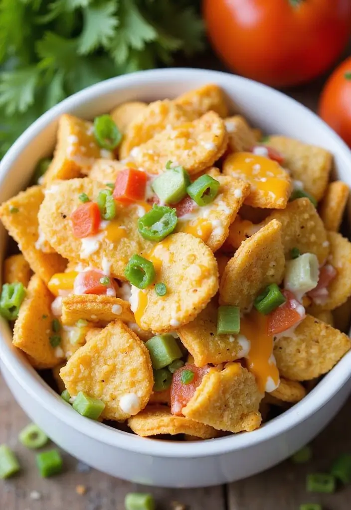 27 Unique Snack Mix Recipes You Haven’t Tried Yet 67 27 Unique Snack Mix Recipes You Haven’t Tried Yet - 11. Cheesy Ranch Veggie Crunch Mix