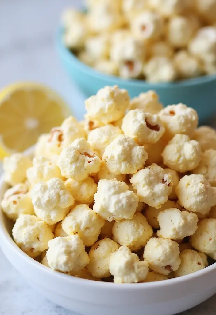 27 Unique Snack Mix Recipes You Haven’t Tried Yet 165 27 Unique Snack Mix Recipes You Haven’t Tried Yet - 25. Savory Lemon Pepper Popcorn Mix