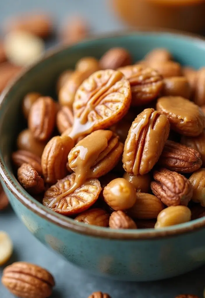 27 Unique Snack Mix Recipes You Haven’t Tried Yet 179 27 Unique Snack Mix Recipes You Haven’t Tried Yet - 27. Maple Cinnamon Nut Butter Snack Mix