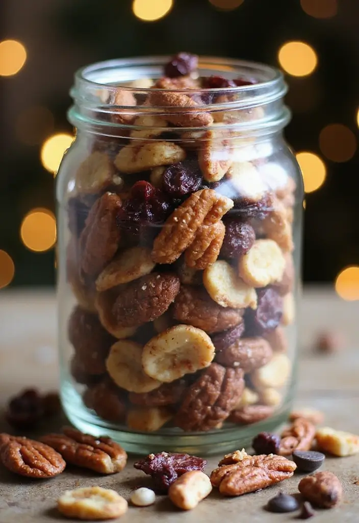 29 Christmas Snack Mix Recipes That Make Great Gifts 88 29 Christmas Snack Mix Recipes That Make Great Gifts - 14. Holiday Trail Mix