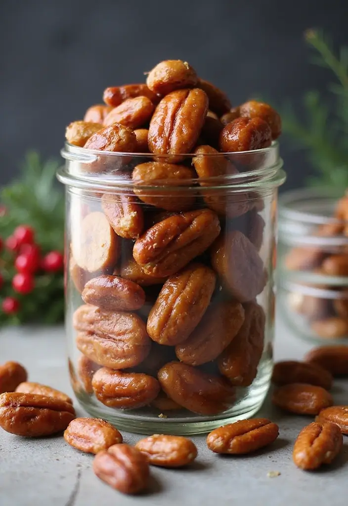 29 Christmas Snack Mix Recipes That Make Great Gifts 135 29 Christmas Snack Mix Recipes That Make Great Gifts - 21. Maple Glazed Nuts Mix