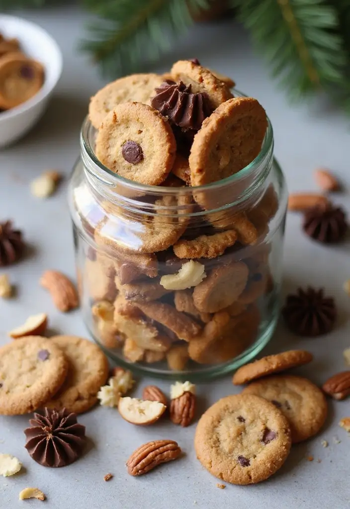 29 Christmas Snack Mix Recipes That Make Great Gifts 46 29 Christmas Snack Mix Recipes That Make Great Gifts - 8. Gingerbread Cookie Snack Mix