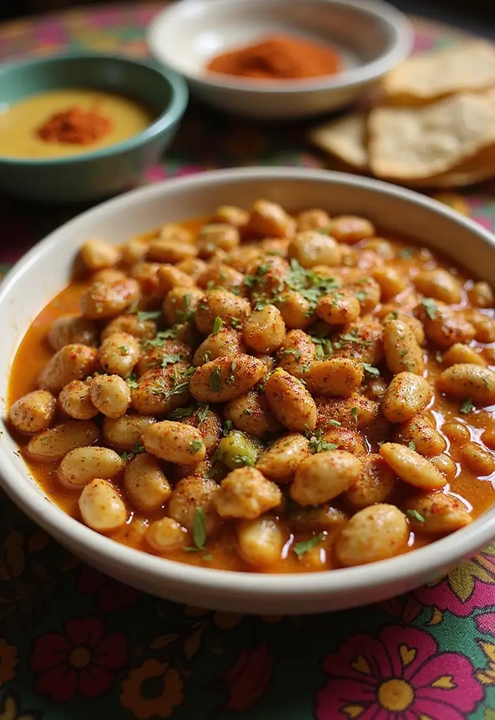 29 Healthy Indian Snack Recipes for Tea Time Gatherings 102 29 Healthy Indian Snack Recipes for Tea Time Gatherings - 16. Mixed Nuts Chaat