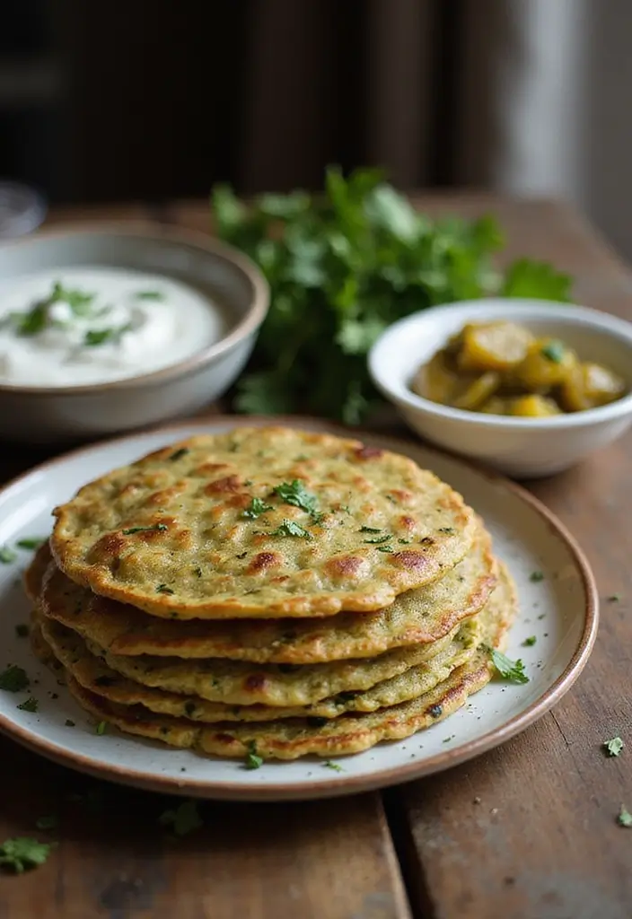 29 Healthy Indian Snack Recipes for Tea Time Gatherings 151 29 Healthy Indian Snack Recipes for Tea Time Gatherings - 23. Methi Thepla