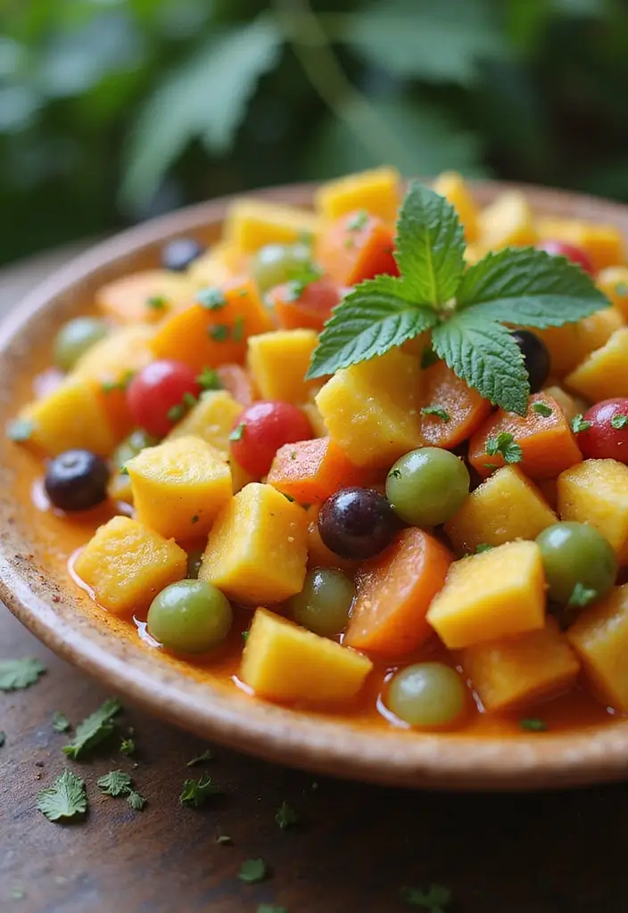 29 Healthy Indian Snack Recipes for Tea Time Gatherings 179 29 Healthy Indian Snack Recipes for Tea Time Gatherings - 27. Fruit Chaat
