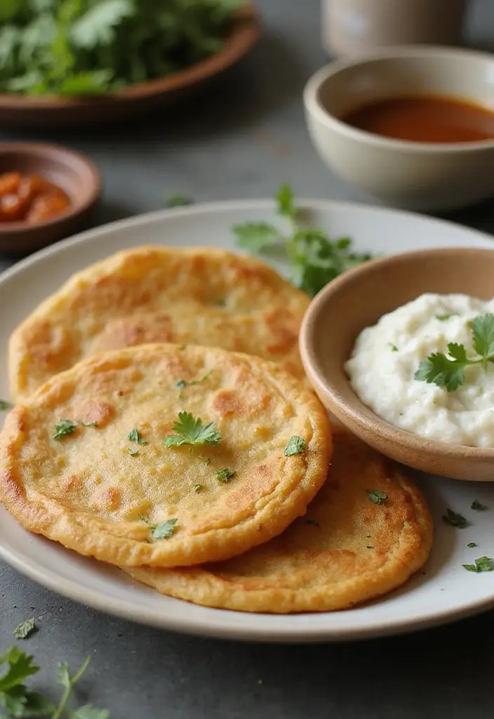 29 Healthy Indian Snack Recipes for Tea Time Gatherings 193 29 Healthy Indian Snack Recipes for Tea Time Gatherings - 29. Pesarattu (Green Gram Pancakes)