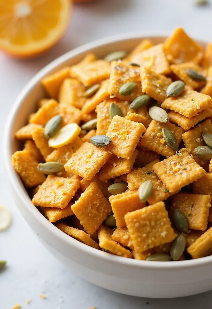 30+ Chex Snack Mix Recipes for Every Occasion 113 30+ Chex Snack Mix Recipes for Every Occasion - 17. Citrus Honey Chex Mix