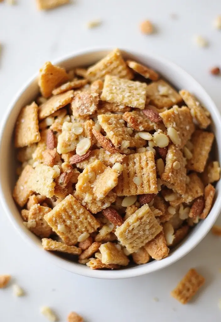 30+ Chex Snack Mix Recipes for Every Occasion 120 30+ Chex Snack Mix Recipes for Every Occasion - 18. Nutty Seed Chex Mix