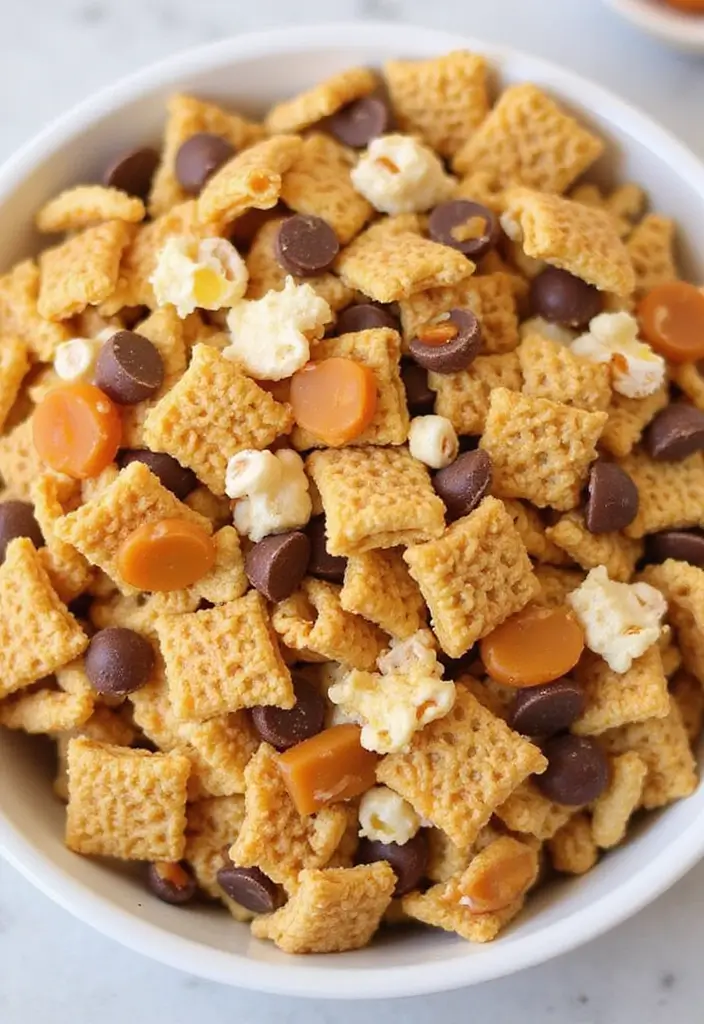 30+ Chex Snack Mix Recipes for Every Occasion 141 30+ Chex Snack Mix Recipes for Every Occasion - 21. Sweet and Salty Chex Mix