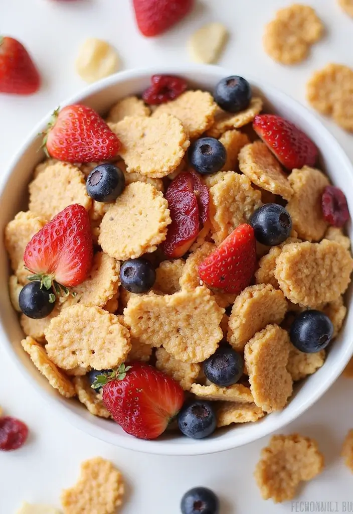 30+ Chex Snack Mix Recipes for Every Occasion 162 30+ Chex Snack Mix Recipes for Every Occasion - 24. Fruity Chex Mix