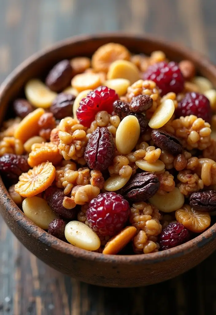 30+ Clean Eating Snack Recipes for a Healthy Lifestyle 60 30+ Clean Eating Snack Recipes for a Healthy Lifestyle - 10. Trail Mix