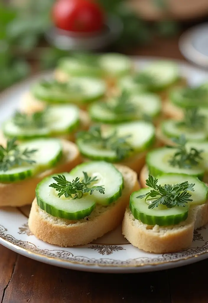 30+ Clean Eating Snack Recipes for a Healthy Lifestyle 86 30+ Clean Eating Snack Recipes for a Healthy Lifestyle - 14. Cucumber Sandwiches