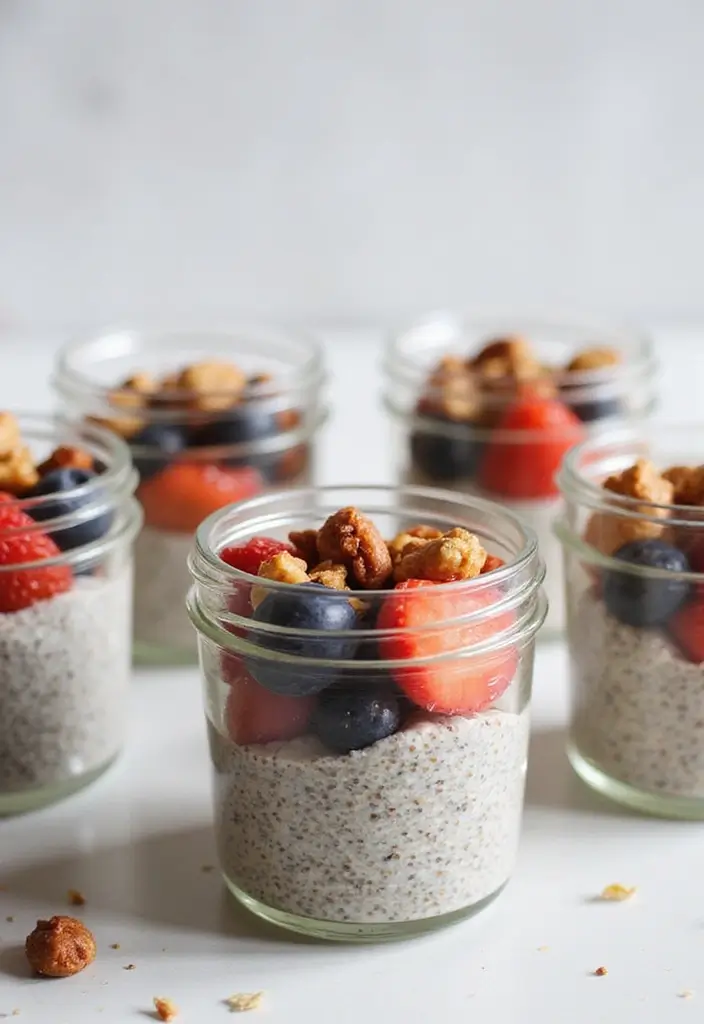 30+ Clean Eating Snack Recipes for a Healthy Lifestyle 27 30+ Clean Eating Snack Recipes for a Healthy Lifestyle - 5. Chia Seed Pudding