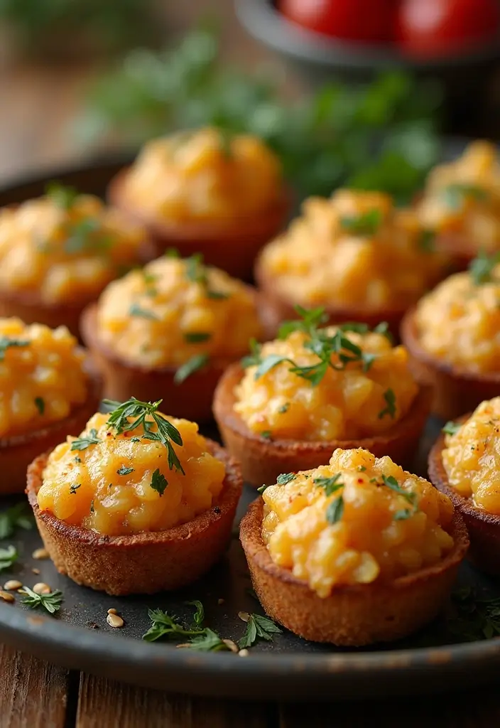 30+ Healthy Christmas Snack Recipes for Parties and Holiday Food Tables 148 30+ Healthy Christmas Snack Recipes for Parties and Holiday Food Tables - 22. Savory Oat and Cheese Bites