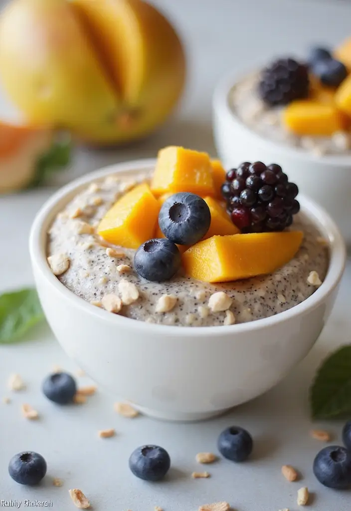 30+ Healthy Christmas Snack Recipes for Parties and Holiday Food Tables 202 30+ Healthy Christmas Snack Recipes for Parties and Holiday Food Tables - 30. Coconut Chia Pudding