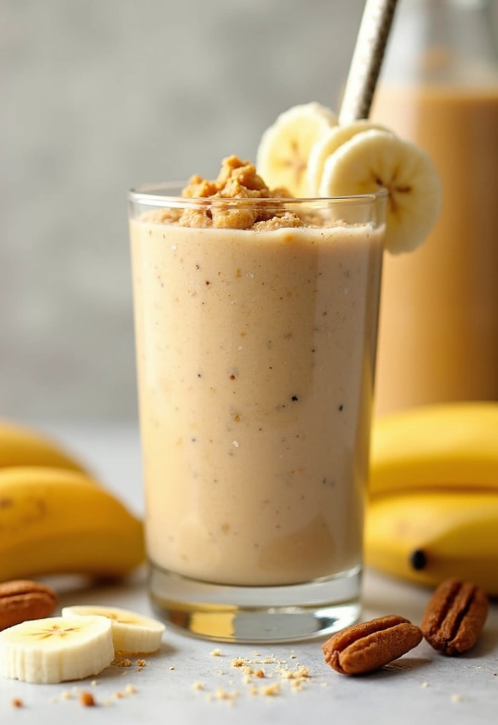 30+ Healthy Snack Recipes for Picky Eaters - 10. Peanut Butter Banana Smoothie