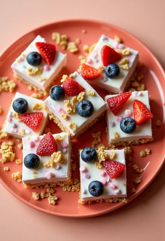 30+ Healthy Snack Recipes for Picky Eaters - 11. Frozen Yogurt Bark